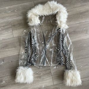 Rare Ilanio Raver Raincoat